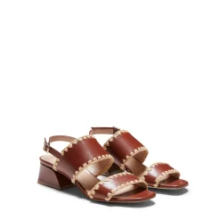 Almond Leather Sandal | Fratelli Rossetti