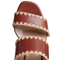 Almond Leather Sandal | Fratelli Rossetti