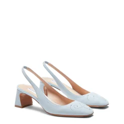 Aquamarine Leather Pump | Fratelli Rossetti