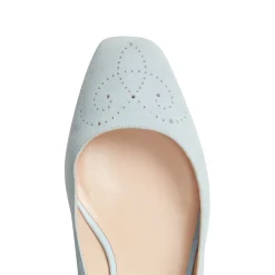 Aquamarine Leather Pump | Fratelli Rossetti