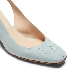 Aquamarine Leather Pump | Fratelli Rossetti