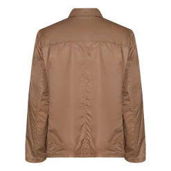 Beige Reversible Suede Jacket | Fratelli Rossetti