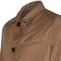 Beige Reversible Suede Jacket | Fratelli Rossetti