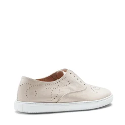 Beige Suede Hobo Sport Sneaker | Fratelli Rossetti