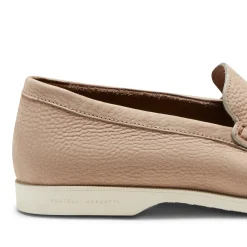 Beige Suede Loafer | Fratelli Rossetti