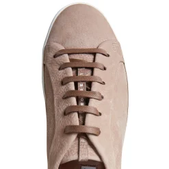 Beige Suede Sneakers | Fratelli Rossetti