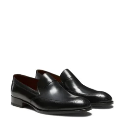 Black Leather And Suede Loafer | Fratelli Rossetti