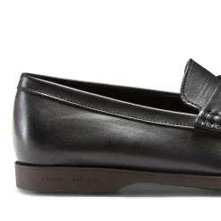 Black Leather Band Loafer | Fratelli Rossetti