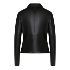 Black Nappa Leather Jacket | Fratelli Rossetti
