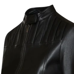 Black Nappa Leather Jacket | Fratelli Rossetti