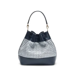 Blue Bucket Bag | Fratelli Rossetti