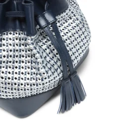 Blue Bucket Bag | Fratelli Rossetti