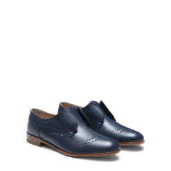 Blue Leather Lace-up Shoes | Fratelli Rossetti