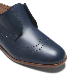 Blue Leather Lace-up Shoes | Fratelli Rossetti