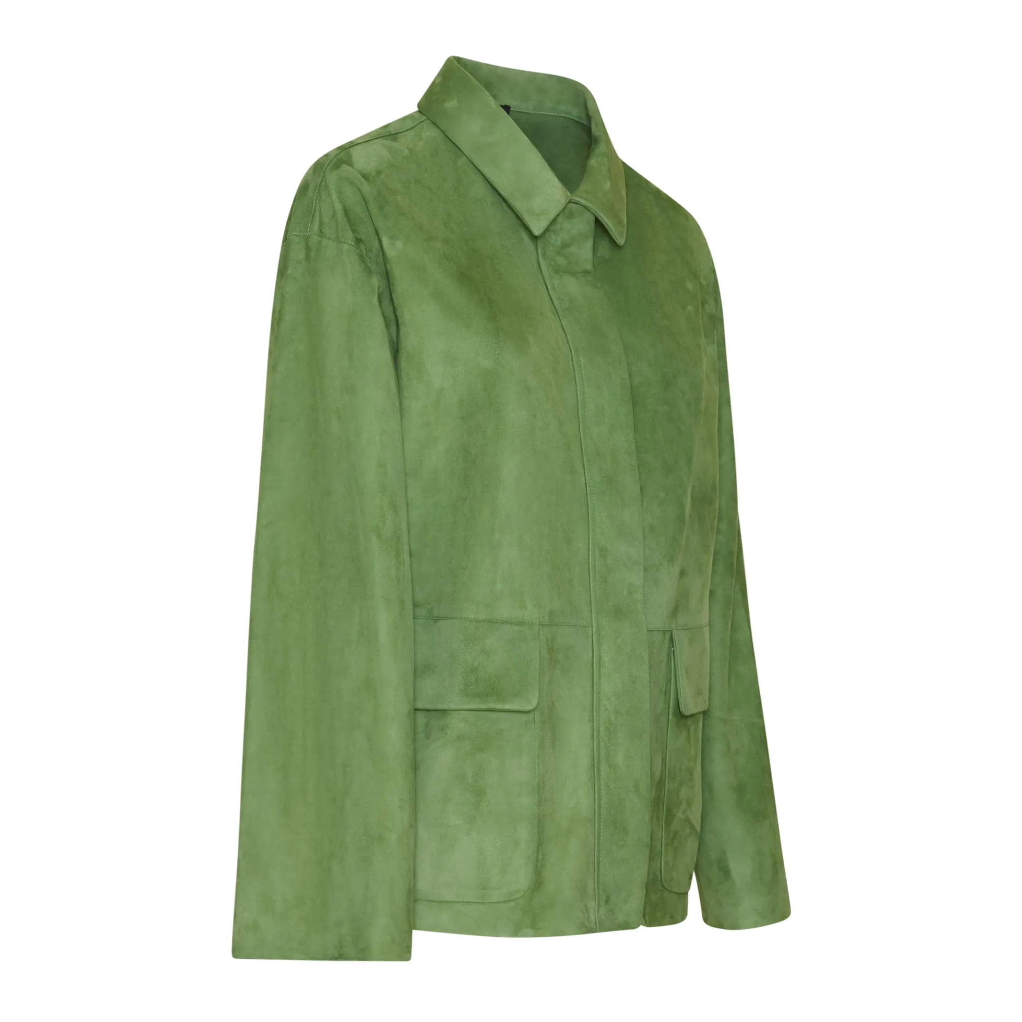 Blue Suede Jacket | Fratelli Rossetti