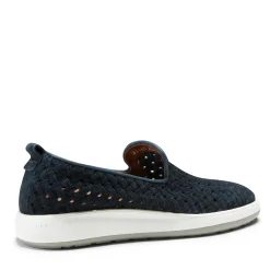 Blue Woven Suede Sneaker | Fratelli Rossetti