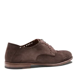 Brown Suede Lace-up Shoe | Fratelli Rossetti