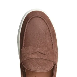 Brown Suede Sneaker | Fratelli Rossetti