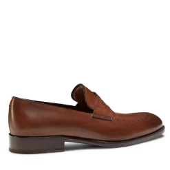 Chestnut Couloured- Leather Loafer