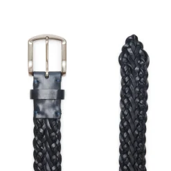 Cintura Uomo In Pelle Intrecciata-Fratelli Rossetti