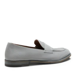 Denim-blue Suede Loafer | Fratelli Rossetti