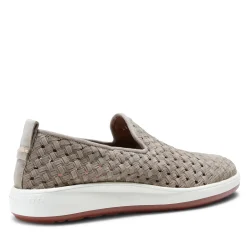 Dove Grey Woven Suede Sneaker | Fratelli Rossetti