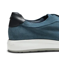 Gentian Blue Suede Sneaker | Fratelli Rossetti
