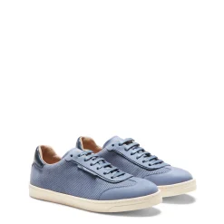 Gentian-blue Suede Sneakers | Fratelli Rossetti
