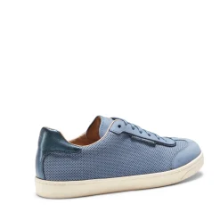 Gentian-blue Suede Sneakers | Fratelli Rossetti