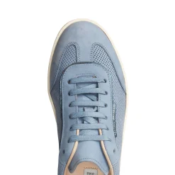 Gentian-blue Suede Sneakers | Fratelli Rossetti