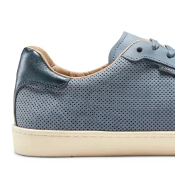 Gentian-blue Suede Sneakers | Fratelli Rossetti