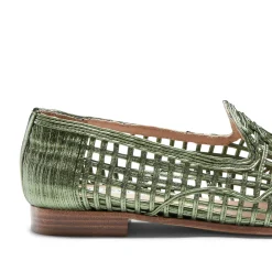 Green Woven Slipper | Fratelli Rossetti