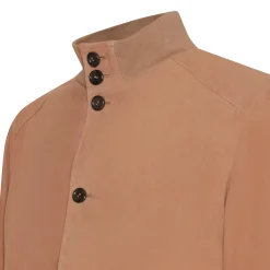 Hazelnut Suede Jacket | Fratelli Rossetti