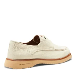 Ivory Leather Lace-up Shoe | Fratelli Rossetti