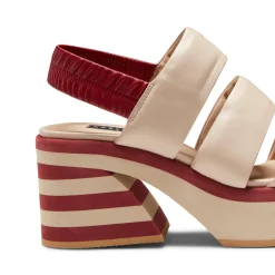 Leather Wedge Sandal | Fratelli Rossetti
