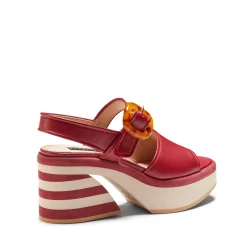 Leather Wedge Sandal | Fratelli Rossetti