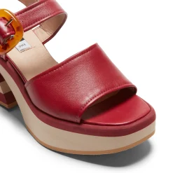 Leather Wedge Sandal | Fratelli Rossetti