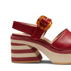 Leather Wedge Sandal | Fratelli Rossetti