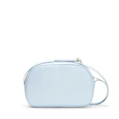 Light Blue Leather Brera Shoulder Bag | Fratelli Rossetti