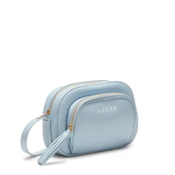 Light Blue Leather Brera Shoulder Bag | Fratelli Rossetti