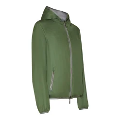 Light Grey Reversible Suede Jacket | Fratelli Rossetti