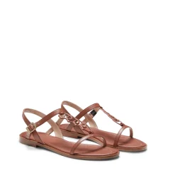 Magenta Leather Sandal | Fratelli Rossetti