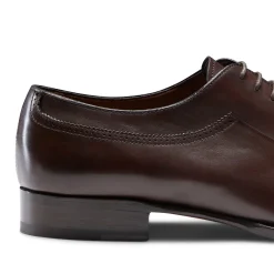 Mahogany Leather Lace-up Shoe | Fratelli Rossetti