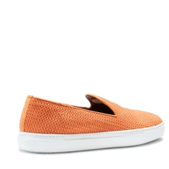 Mandarin Woven Suede Slipper | Fratelli Rossetti