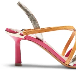 Mango-coloured Magenta Sandal | Fratelli Rossetti