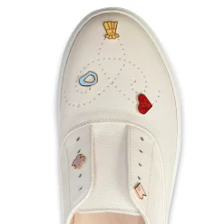 Milk White Hobo Sport Charms Sneaker | Fratelli Rossetti