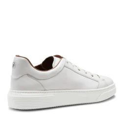 Milk White Leather Sneaker | Fratelli Rossetti
