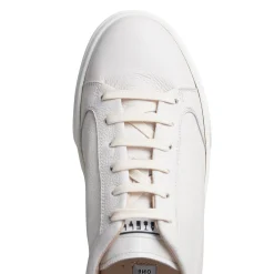 Milk-white Leather Sneakers | Fratelli Rossetti