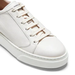 Milk-white Leather Sneakers | Fratelli Rossetti