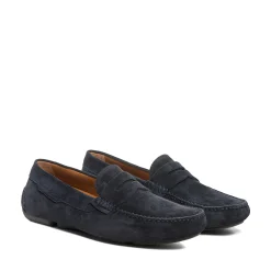 Mocassino Driver In Suede-Fratelli Rossetti